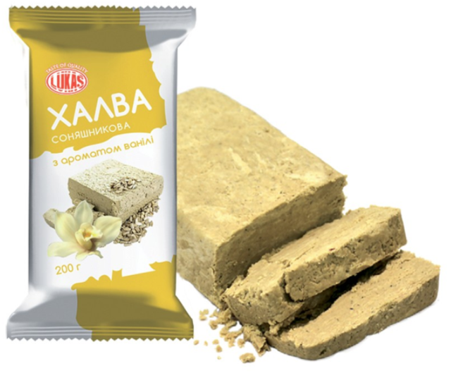 Халва соняшникова Lukas Ванільна 200 г